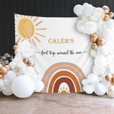 First Trip Around the Sun Birthday Backdrop - iJay Backdrops