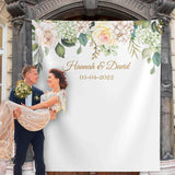 Floral Greenery Wedding Backdrop