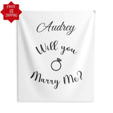 Will You Marry Me Backdrop - iJay Backdrops