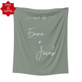 Minimalist Sage Green Wedding Backdrop - iJay Backdrops