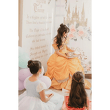Once upon a time Princess Bridal Shower Backdrop - iJay Backdrops