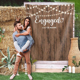 Rustic Engagement Backdrop, Proposal Backdrop