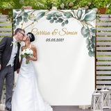 Greenery Wedding Photo Backdrop