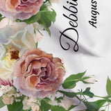 Dusty Pink Boho Bridal Shower Backdrop - iJay Backdrops
