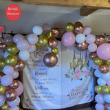 Princess Party Decoration Girl Birthday Backdrop Princess Baby Shower Banner Bridal shower Backdrop Fairytale Wedding Photo Booth Castle - iJay Backdrops