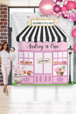 Patisserie Cafe Birthday Backdrop - iJay Backdrops