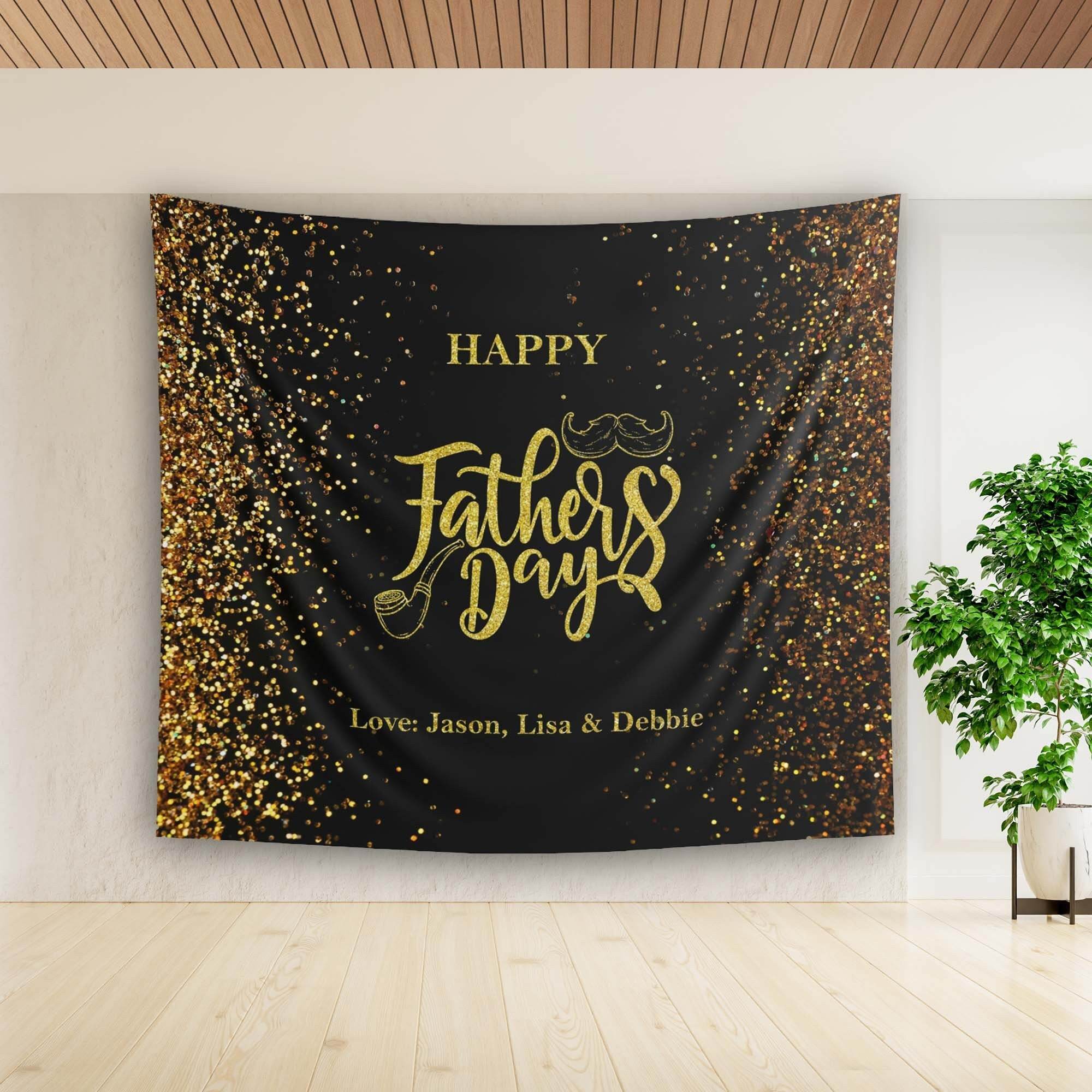Happy Fathers Day Backdrop - iJay Backdrops