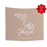 Ivory Miss to Mrs Backdrop - iJay Backdrops