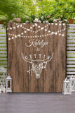 Getting Hitched Bachelorette Party Backdrop - iJay Backdrops