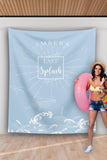 Last Splash Bachelorette Party Backdrop - iJay Backdrops