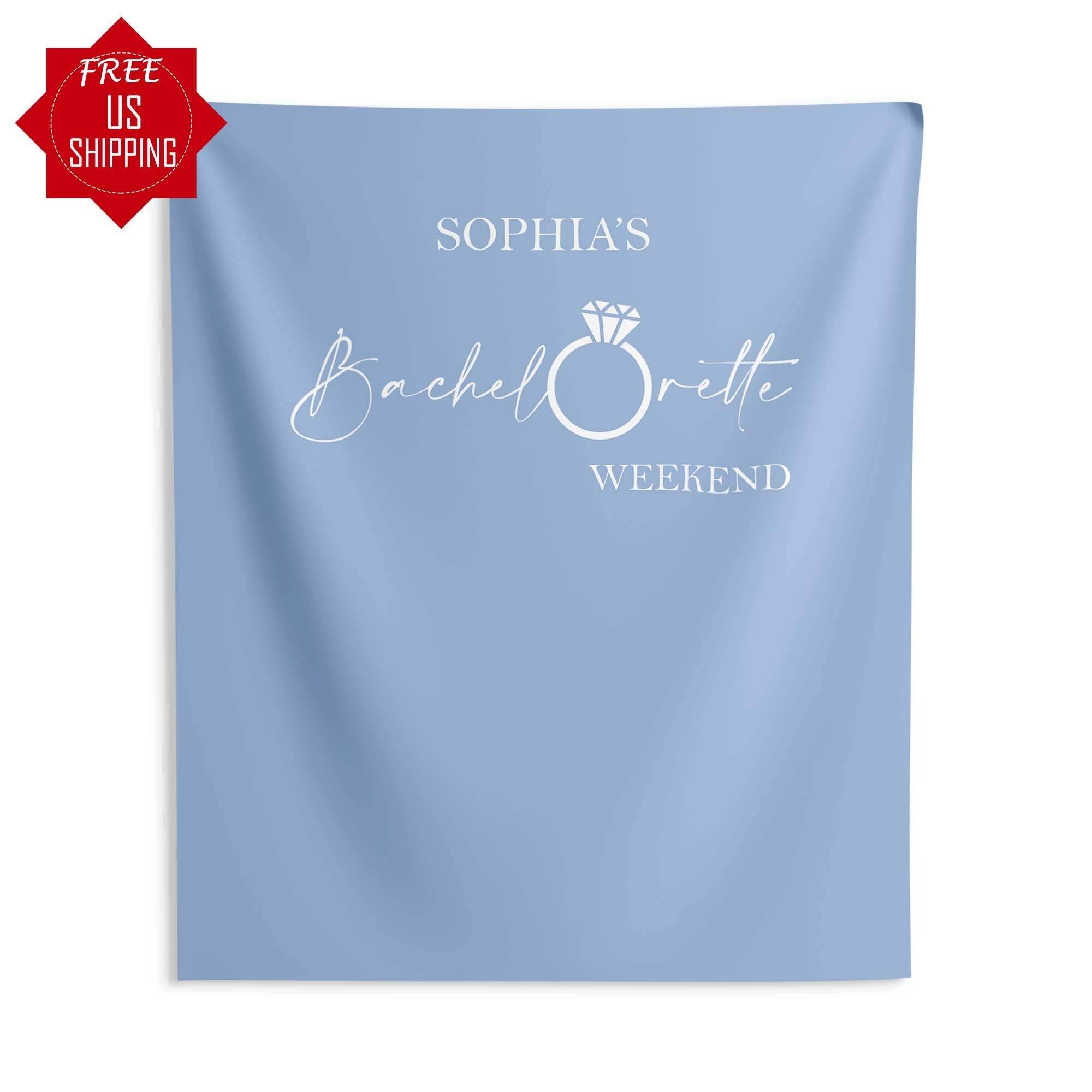 Bachelorette Party Engagement Ring Backdrop - iJay Backdrops