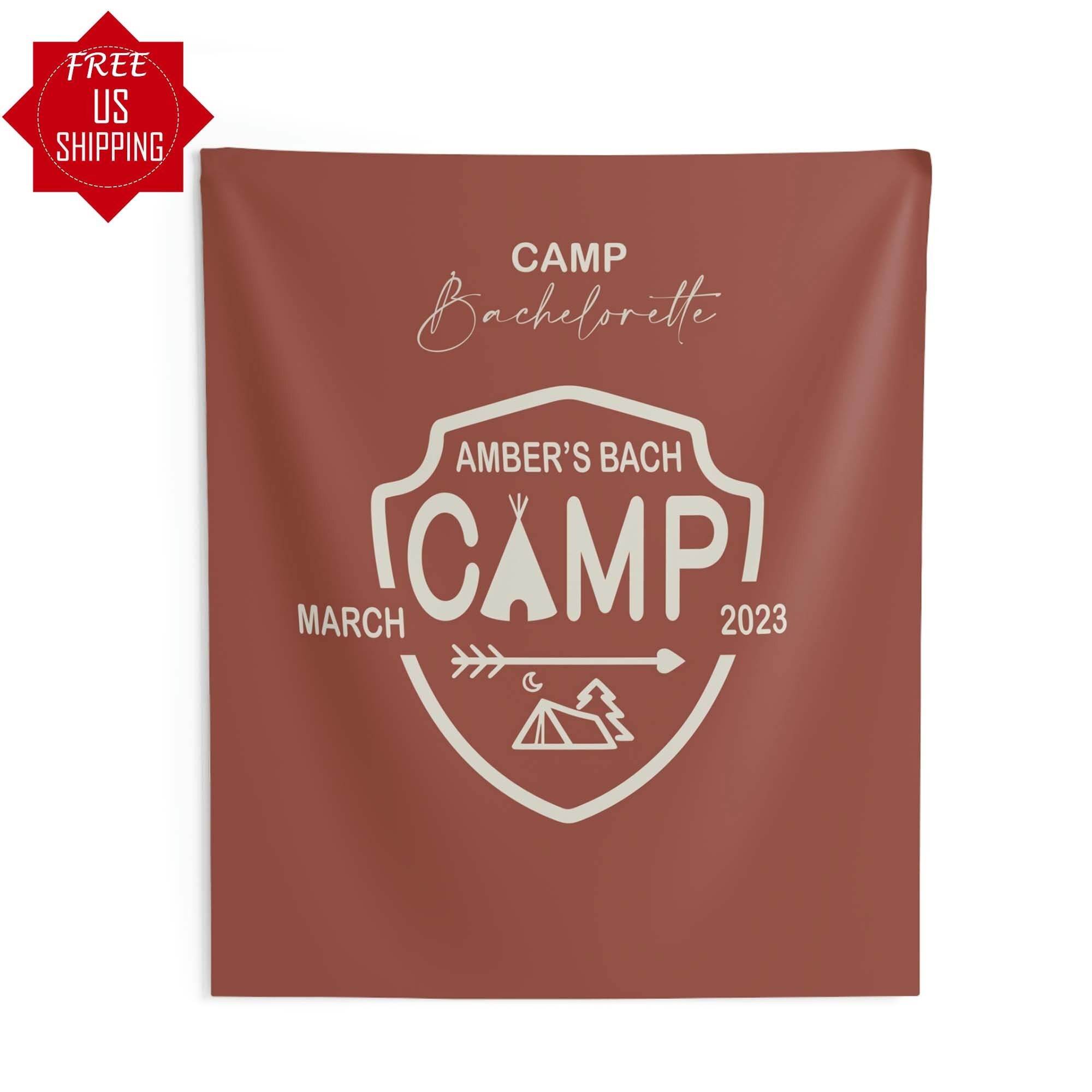 Bach Camp Adventure Bridal Shower Backdrop - iJay Backdrops