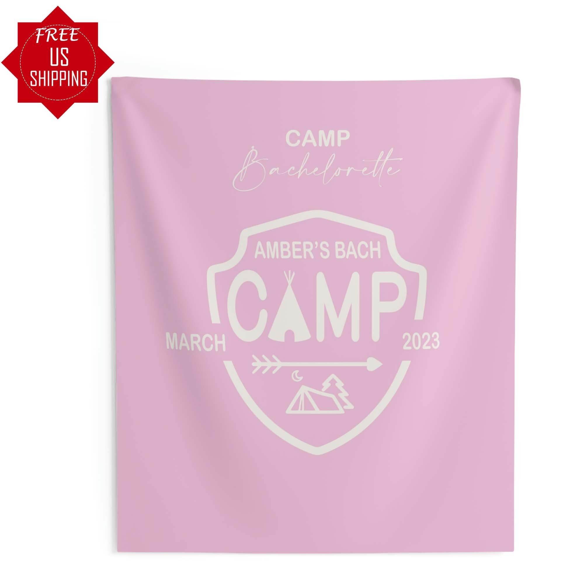 Bach Camp Adventure Bridal Shower Backdrop - iJay Backdrops