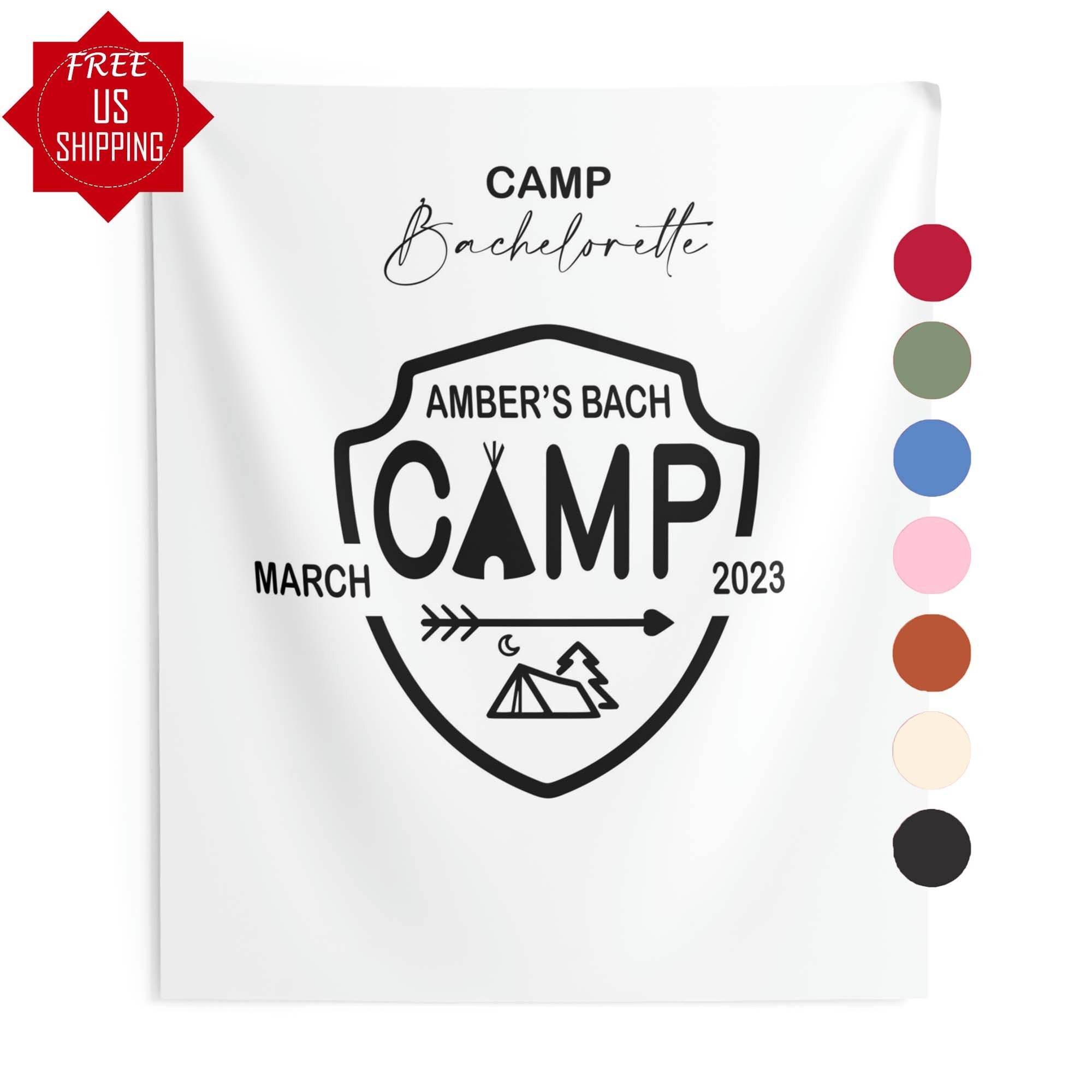 Bach Camp Adventure Bridal Shower Backdrop - iJay Backdrops