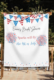 4th of July, Independence Day Bridal Shower Backdrop - iJay Backdrops