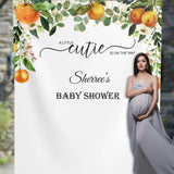 Citrus Baby Shower Backdrop