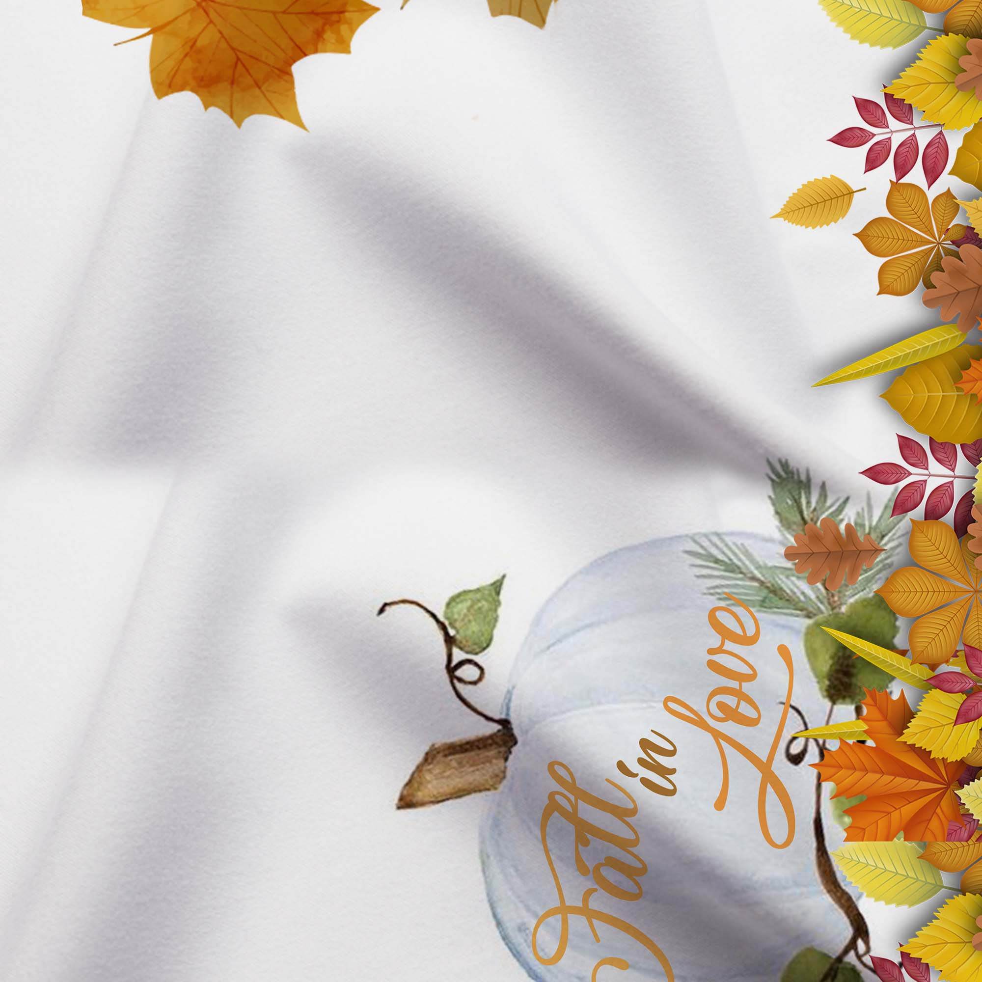 Fall Pumpkin Backdrop for Wedding Reception - iJay Backdrops