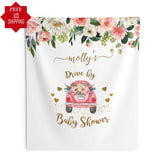 Drive By Baby Shower Backdrop - iJay Backdrops