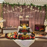 Elegant Rustic Wedding Backdrop - iJay Backdrops