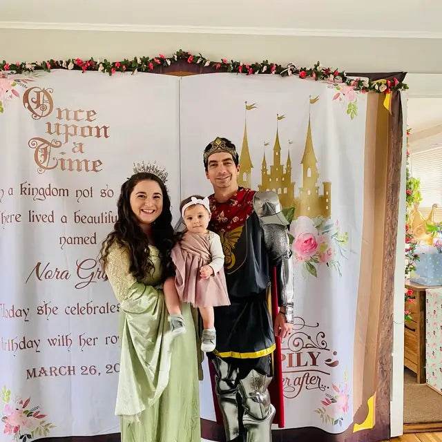 Princess Birthday Party Backdrop - iJay Backdrops
