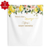 Lemon Baby Shower Backdrop - iJay Backdrops