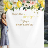 Lemon Baby Shower Backdrop - iJay Backdrops