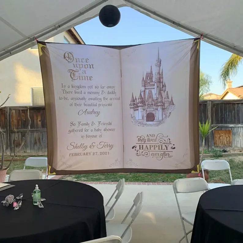 Fairytale Wedding Theme Backdrop - iJay Backdrops