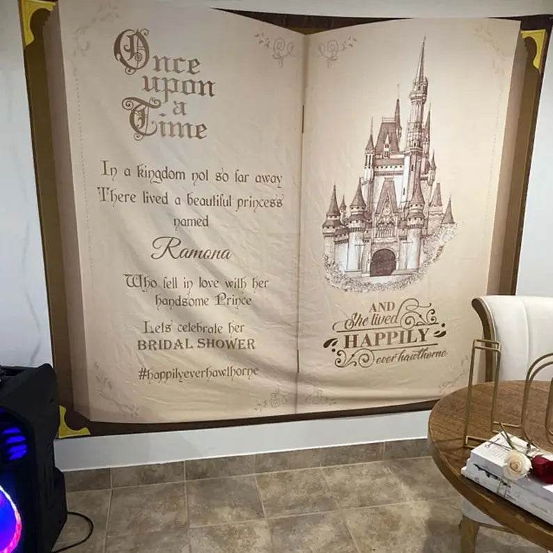 Fairytale Wedding Theme Backdrop - iJay Backdrops