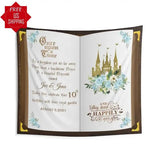 Prince or Princess Castle Book Backdrop - iJay Backdrops