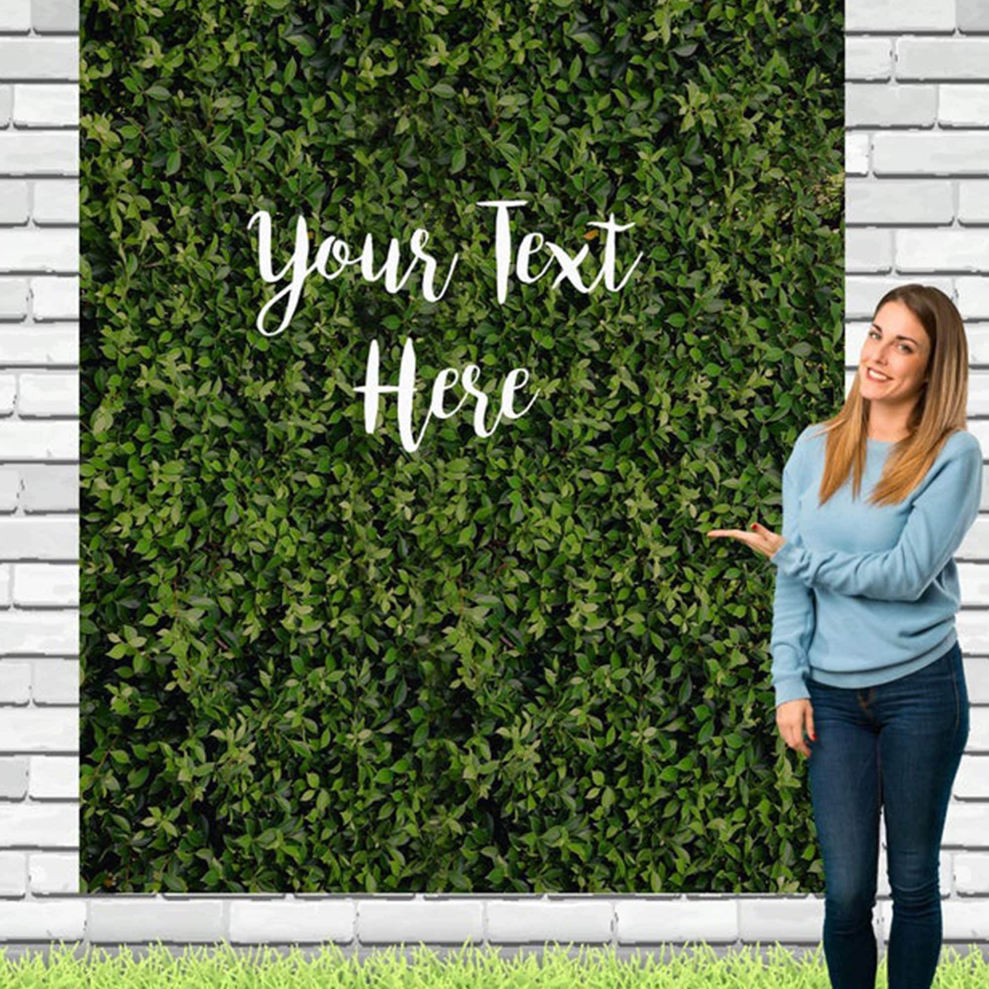 Fabric Grass Baby Shower Backdrop - iJay Backdrops