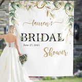 Bridal Shower Greenery Backdrop - iJay Backdrops