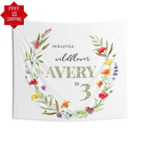 Wildflower Kids Birthday Backdrop - iJay Backdrops