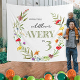 Wildflower Kids Birthday Backdrop