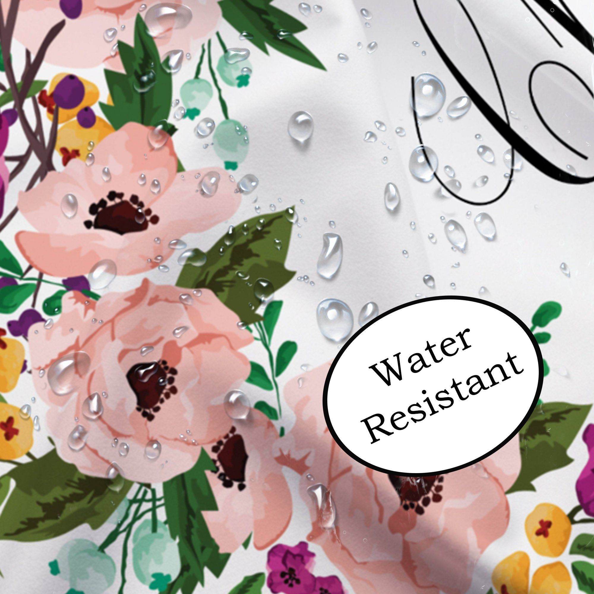 Personalized Floral Wedding Backdrop For Reception - Get it Now - iJay Backdrops