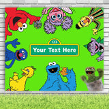 Sesame Street Backdrop - iJay Backdrops