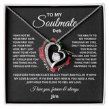 luxury box soulmate necklace
