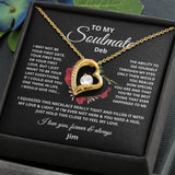 luxury box soulmate necklace