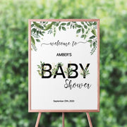 Welcome Poster Baby Sprinkle Printed and Shipped