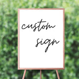 Custom baby Shower Sign, Boy Baby shower sign, Girl Baby Shower Sign, Create your own