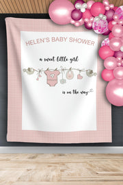 Pink Girl Baby Shower Decoration
