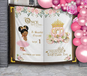 Afro Princess Birthday Backdrop
