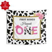 Western Farm 1st Birthday Banner