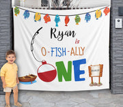 Fishing Banner Reel in the Fun Party