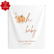 Minimalist Autumn Baby Shower Banner