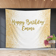 Custom Text Backdrop