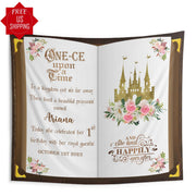 One-ce upon a time Princess Backdrop First Birthday Decor One-ce upon a time One Year Old Birthday Banner 1 Year Photobooth 1 yr sign