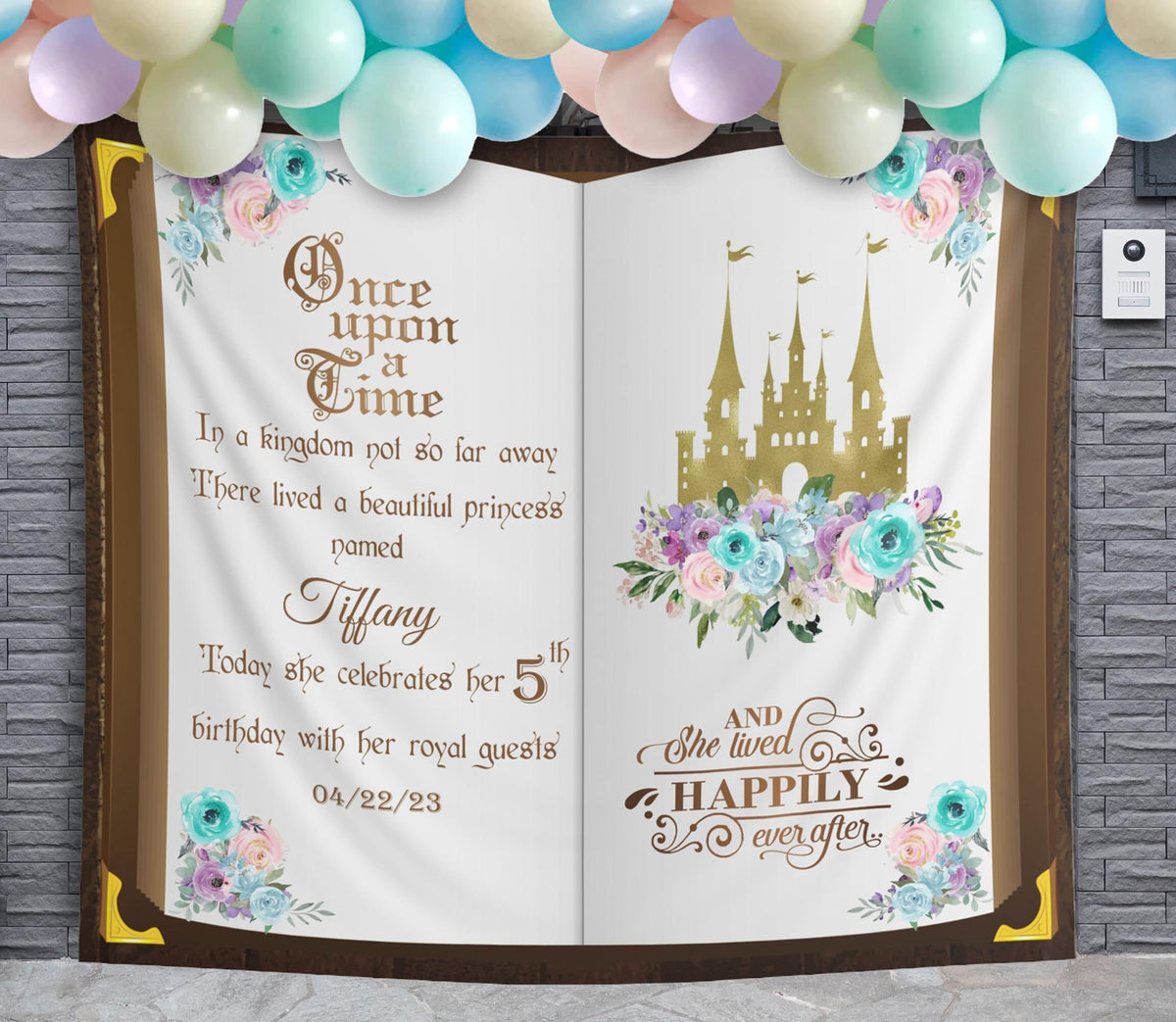 Pastel Birthday Backdrop