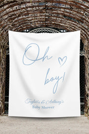 Custom Sage Blue Baby Sprinkle Banner