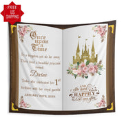 Dusty Rose Floral Girl Party Decoration