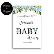 Custom Baby Shower Decoration Welcome Poster